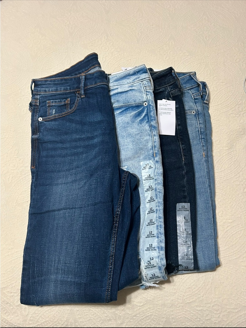 Old Navy Women’s Skinny Jeans Collection - Multiple Blue Washes